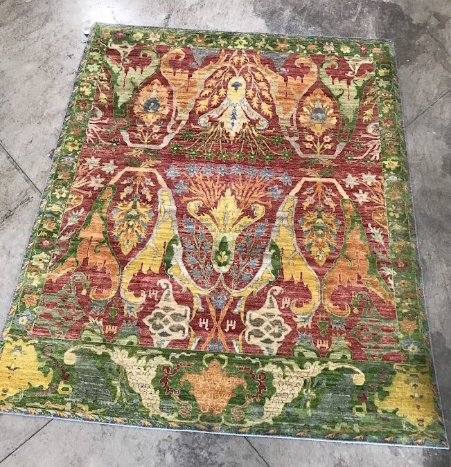 CANVAS ART WITH SILK / A-IND2
